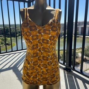 RETRO VINTAGE SWIM SUIT 💛